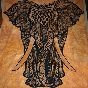 Elephant tapestry